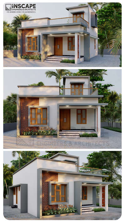 Exterior Designs by 3D & CAD Home Designers, Kozhikode | Kolo