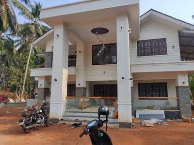 Exterior Designs by Civil Engineer Najeeb C Muhammad, Kozhikode | Kolo