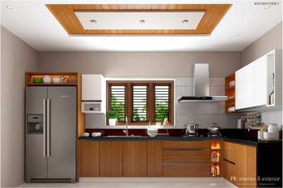 Ceiling, Kitchen, Storage, Window Designs by Carpenter shiju balakrishnan, Kollam | Kolo