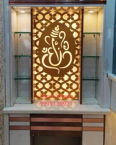 Storage, Prayer Room Designs by Interior Designer Khushboo Choudhary, Gautam Buddh Nagar | Kolo