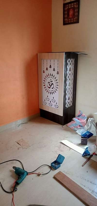 Prayer Room, Storage Designs by Carpenter  mr Inder  Bodana, Indore | Kolo