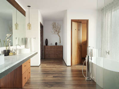 Bathroom, Door Designs by Service Provider Dizajnox -Design Dreams™, Indore | Kolo