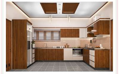 Ceiling, Kitchen, Storage Designs by 3D & CAD Akhilesh VP, Thrissur | Kolo