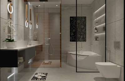Bathroom Designs by 3D & CAD Sunaina Sharma, Delhi | Kolo