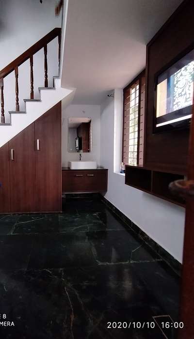 Staircase, Bathroom, Storage Designs by Contractor D I F I T INTERIOR WORK, Kozhikode | Kolo