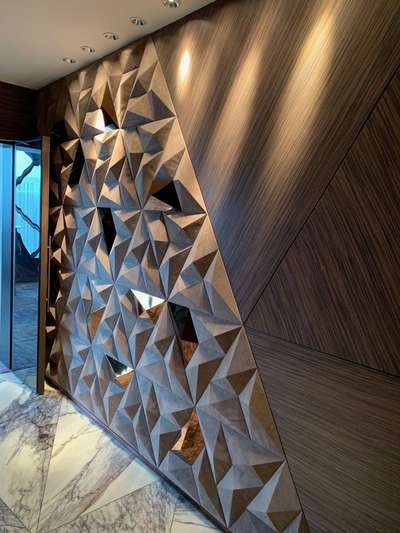 Wall, Flooring Designs by Architect Sami Mohd, Panipat | Kolo