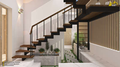 Furniture, Living, Home Decor, Staircase, Storage Designs by Civil Engineer JP DESIGNERS  AND BUILDERS, Palakkad | Kolo