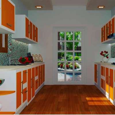 Kitchen, Lighting, Storage, Door Designs by 3D & CAD jishnu V U, Alappuzha | Kolo