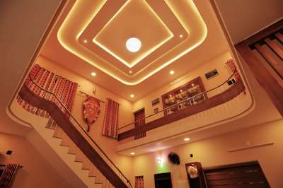 Ceiling, Lighting Designs by Interior Designer Rajesh Kumar, Thiruvananthapuram | Kolo