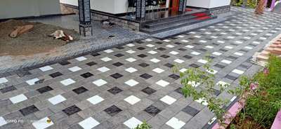 Flooring, Outdoor Designs by Flooring Nithin Jose thodupuzha, Idukki | Kolo