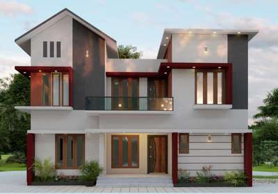 Exterior Designs by Architect Srishtti  Group BuildersDevelopers, Malappuram | Kolo