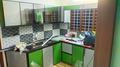 Kitchen, Storage Designs by Fabrication & Welding Grace fab interiors  📞 62384 52456, Alappuzha | Kolo