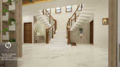 Staircase Designs by Contractor Welcome Real Estate, Malappuram | Kolo