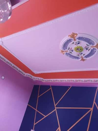 Ceiling Designs by Painting Works Munees Ahmad, Delhi | Kolo