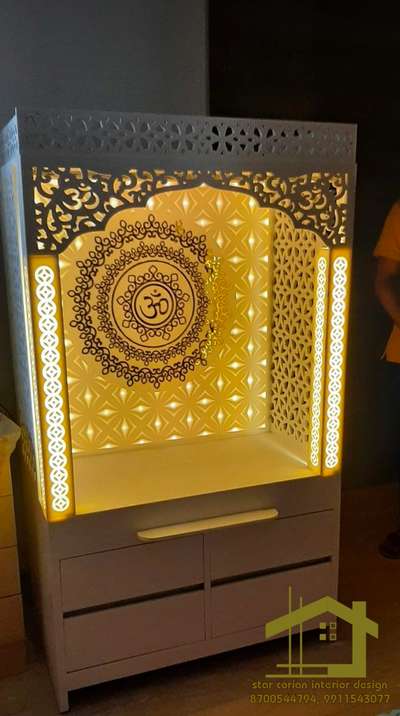 Prayer Room, Storage Designs by Building Supplies shahid  raja, Ghaziabad | Kolo