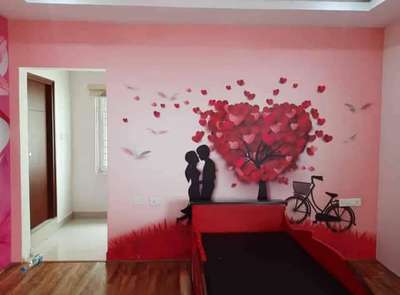 Wall, Furniture, Bedroom Designs by Contractor Moorat singh, Noida | Kolo