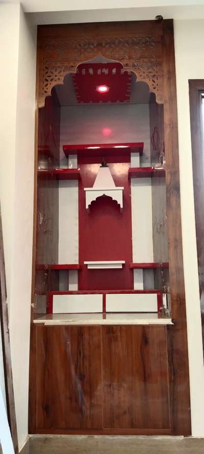 Prayer Room Designs by Carpenter Vikas S, Ghaziabad | Kolo