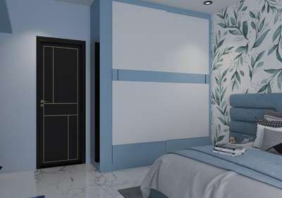 Door, Furniture, Storage, Bedroom, Wall Designs by Interior Designer RAJAT KAUSHIK, Gurugram | Kolo