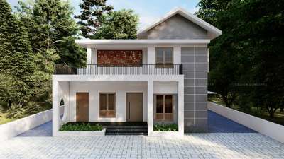 Exterior Designs by Civil Engineer Er AJITH P S, Idukki | Kolo
