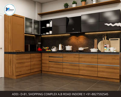 Kitchen, Storage Designs by Building Supplies creative  kitchen Gallery , Indore | Kolo