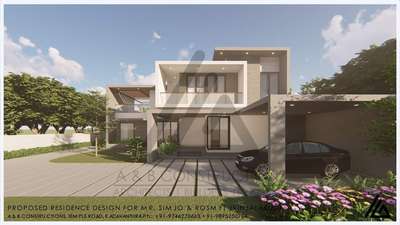 Exterior Designs by Architect Amjo Antony, Ernakulam | Kolo