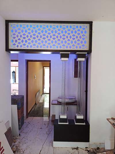 Bathroom, Wall, Lighting Designs by Carpenter Vipin Das, Kollam | Kolo