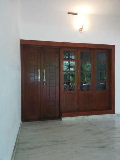 Door, Flooring, Window Designs by Painting Works Bijinraj KV, Kannur | Kolo