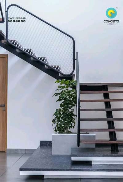 Staircase Designs by Architect Concetto Design Co, Malappuram | Kolo