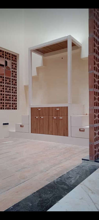 Prayer Room, Flooring, Storage Designs by Carpenter Rajesh Carpentar, Indore | Kolo