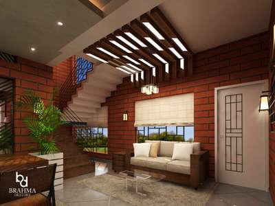Ceiling, Furniture, Living Designs by Interior Designer SREENATH V G, Thrissur | Kolo