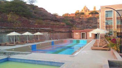 Outdoor Designs by Swimming Pool Work Mohit Sharma, Jodhpur | Kolo