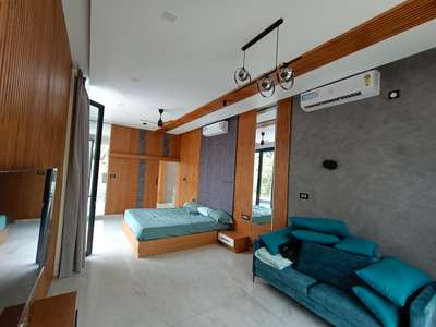 Ceiling, Furniture, Bedroom, Storage, Wall Designs by Painting Works majee Majeed, Malappuram | Kolo