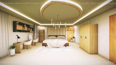 Ceiling, Furniture, Lighting, Storage, Bedroom Designs by Architect Michale varghese, Kottayam | Kolo