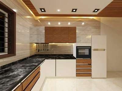 Kitchen, Lighting, Storage, Window Designs by Contractor Coluar Decoretar Sharma Painter Indore, Indore | Kolo