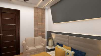 Lighting, Furniture, Bedroom Designs by Interior Designer Shubhanki Jain, Delhi | Kolo