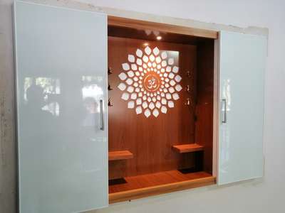 Prayer Room, Storage, Lighting Designs by Interior Designer alba aluminium , Malappuram | Kolo