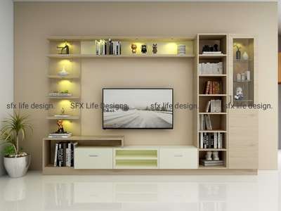 Lighting, Living, Storage Designs by Interior Designer Fornax  Interiors, Thiruvananthapuram | Kolo