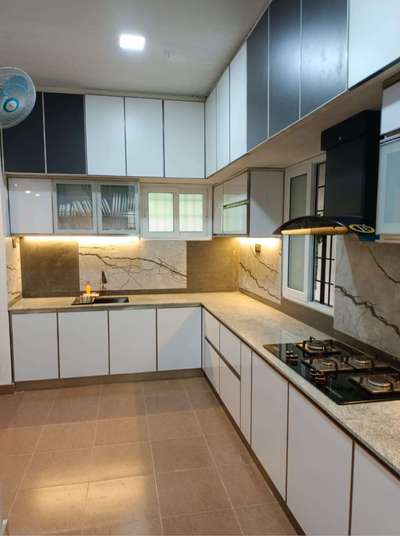 Kitchen, Lighting, Storage Designs by Interior Designer shahul   AM , Thrissur | Kolo