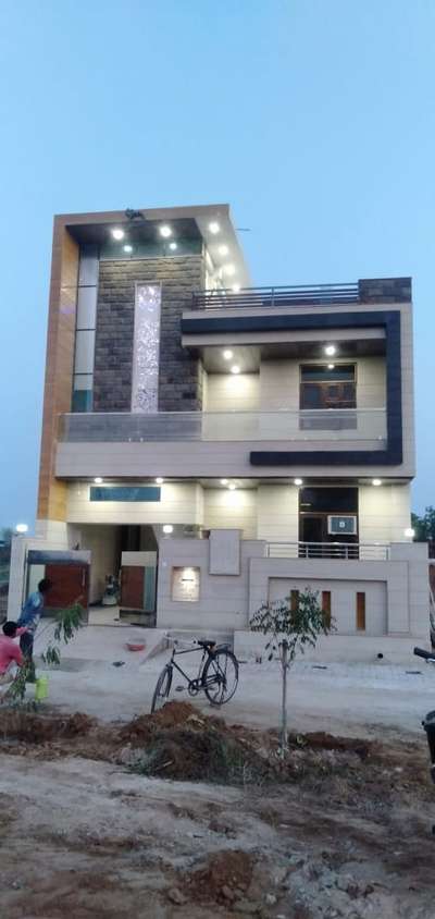 Exterior, Lighting Designs by Contractor Ramesh Kumar, Jaipur | Kolo