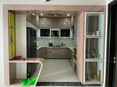 Flooring, Kitchen, Storage, Lighting Designs by Contractor Naaz interior  interiors, Delhi | Kolo