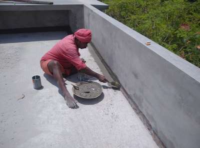 Roof Designs by Water Proofing Binu Mevarkal, Thiruvananthapuram | Kolo
