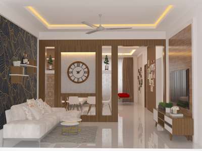 Living, Lighting, Furniture, Table, Storage Designs by Interior Designer jeffin cherian, Kottayam | Kolo