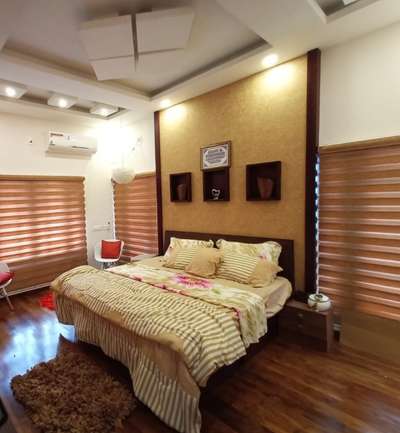 Bedroom, Furniture, Storage, Lighting Designs by Architect AJMEER KHAN M N, Kollam | Kolo
