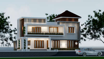 Exterior, Lighting Designs by Civil Engineer Er Gladwin George, Idukki | Kolo