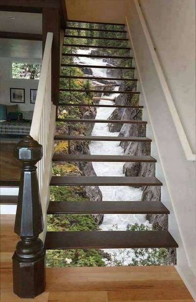 Staircase Designs by Contractor ബൈജു  ട്ടി പി, Malappuram | Kolo