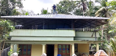 Exterior, Roof Designs by Fabrication & Welding Dileep Ambady, Kollam | Kolo