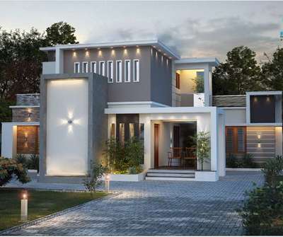 Exterior, Lighting Designs by Civil Engineer bibin vinu, Palakkad | Kolo