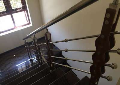 Staircase Designs by Building Supplies MKV Construction Marayoor, Idukki | Kolo
