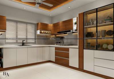 Kitchen, Storage, Window Designs by Interior Designer ibrahim badusha, Thrissur | Kolo