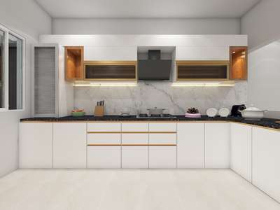 Kitchen, Storage Designs by Interior Designer swati patidar, Indore | Kolo
